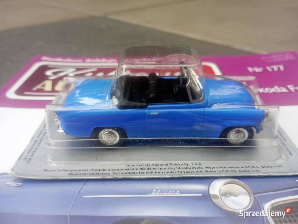 SKODA FELICIA CABRIO deagostini 143 kultowe auta Warszawa
