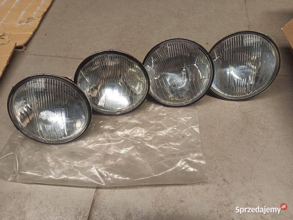 Komplet lamp zelmot fiat 125p Polonez nowe Lampy przednie Mielec