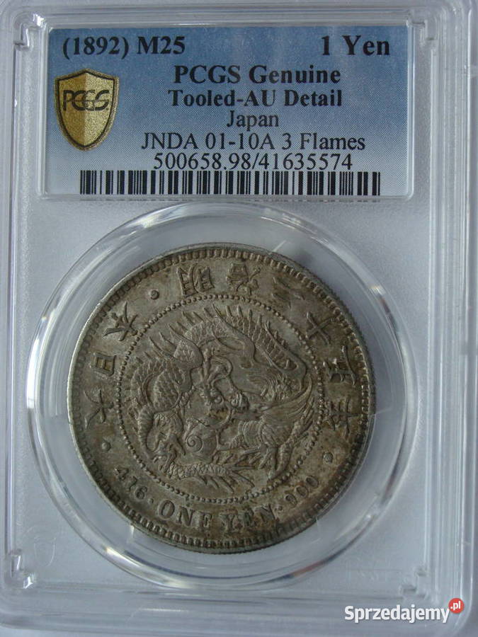 Japonia 1 YEN 1892 Żukowo sprzedam
