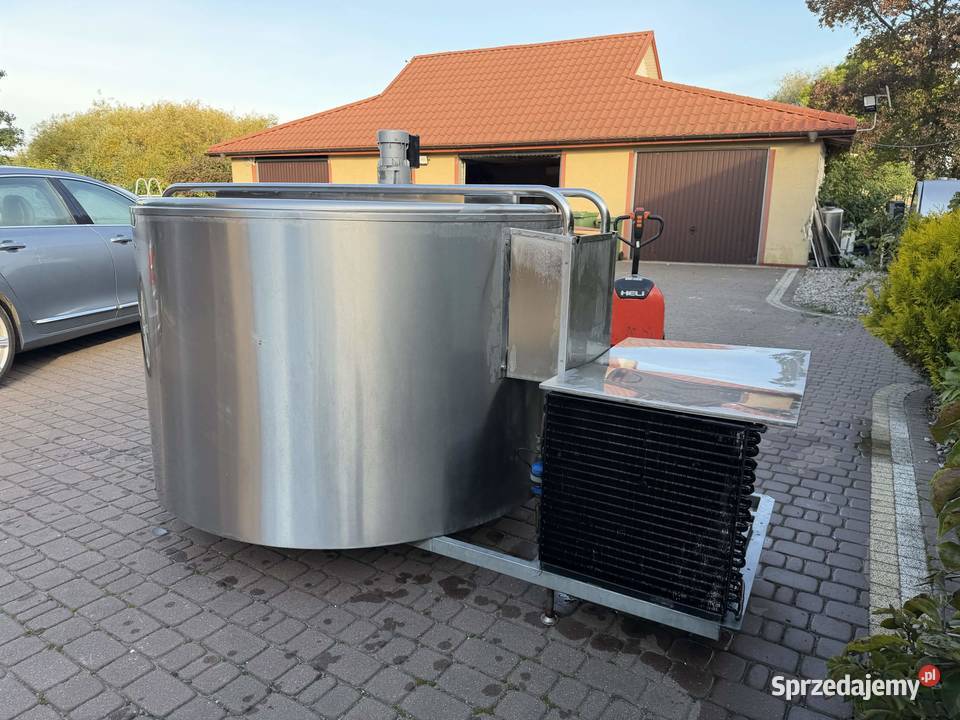 schładzalnik basen zbiornik do mleka 1600L Magazynowanie Myszyniec Stary