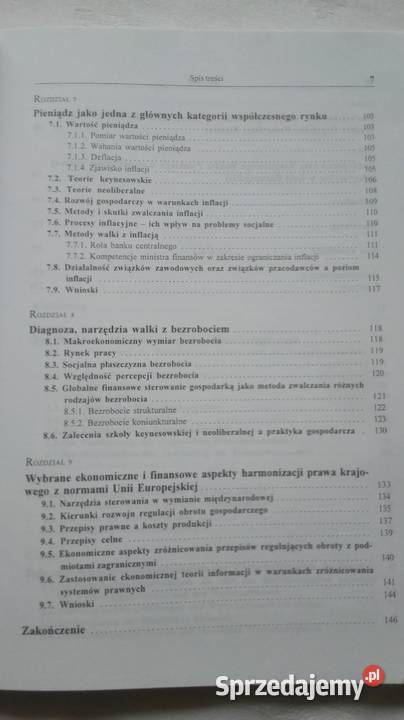 PUngerProcesy alokacji w nowoczesnej gospodarce sprzedam