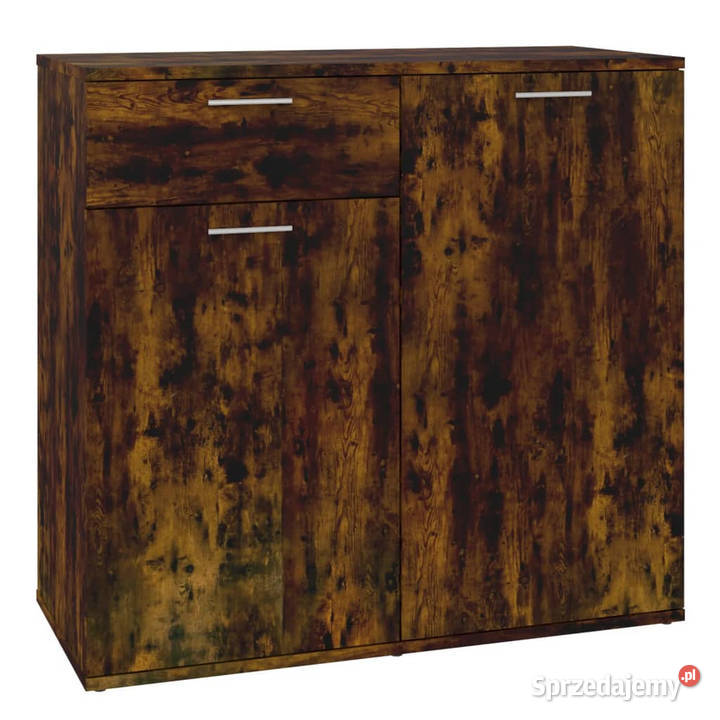 Szafka przydymiony dąb 80x36x75 WM815489 Warszawa