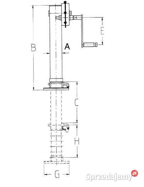 Stopa podporowa STR750 Kamionna