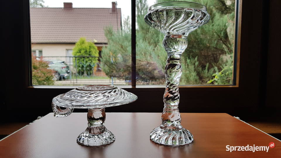 Zestaw świecznik i kaganek Spirelli Ząbkowice Dąbrowa Górnicza