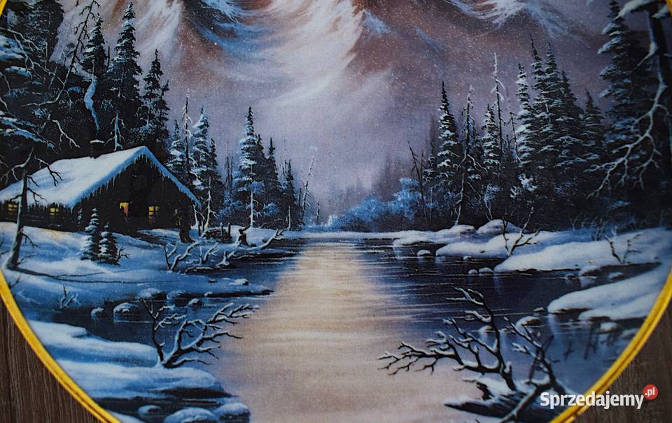 Spokojna samotność talerz kolekcjonerski Chełmno