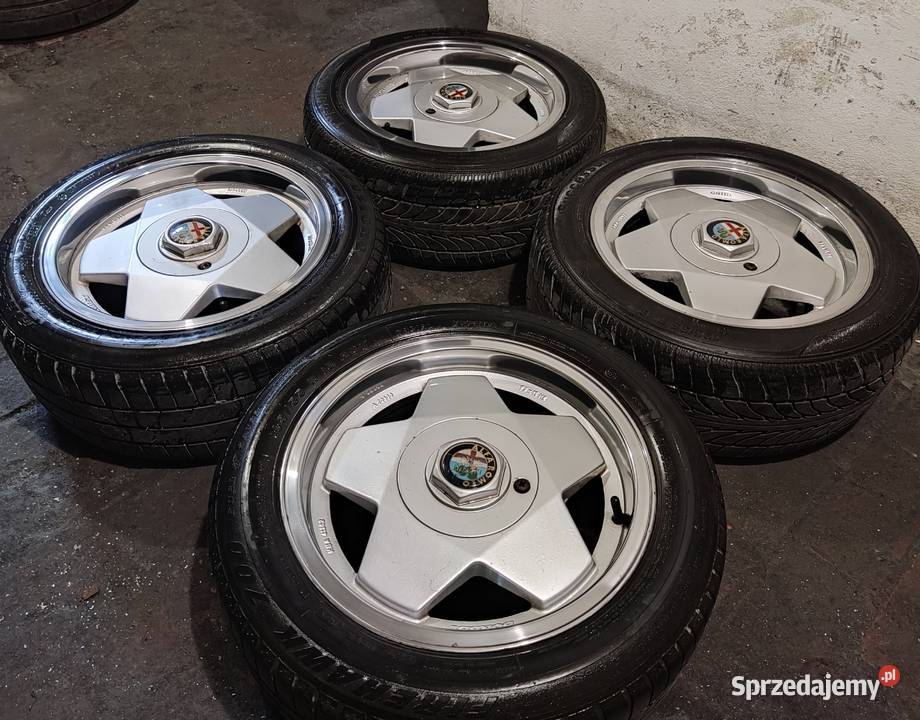 Borbet A 15 7J 4x984x100 polerowane ranty opony Opole