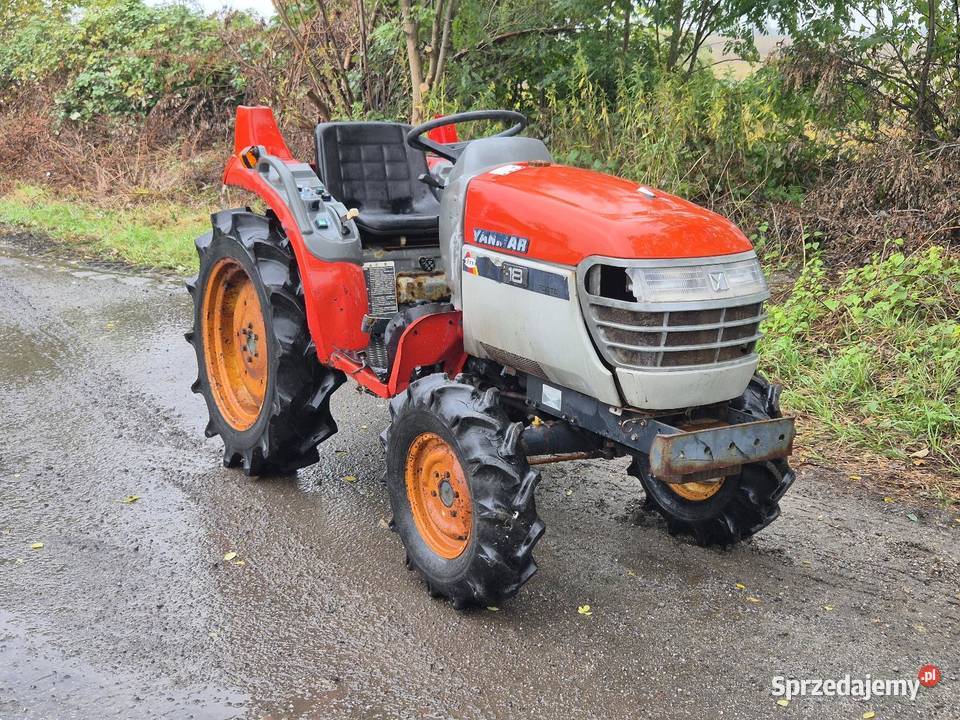 Traktorek traktor YANMAR AF18D 18 44 z Napęd 4x4 Małuszyn