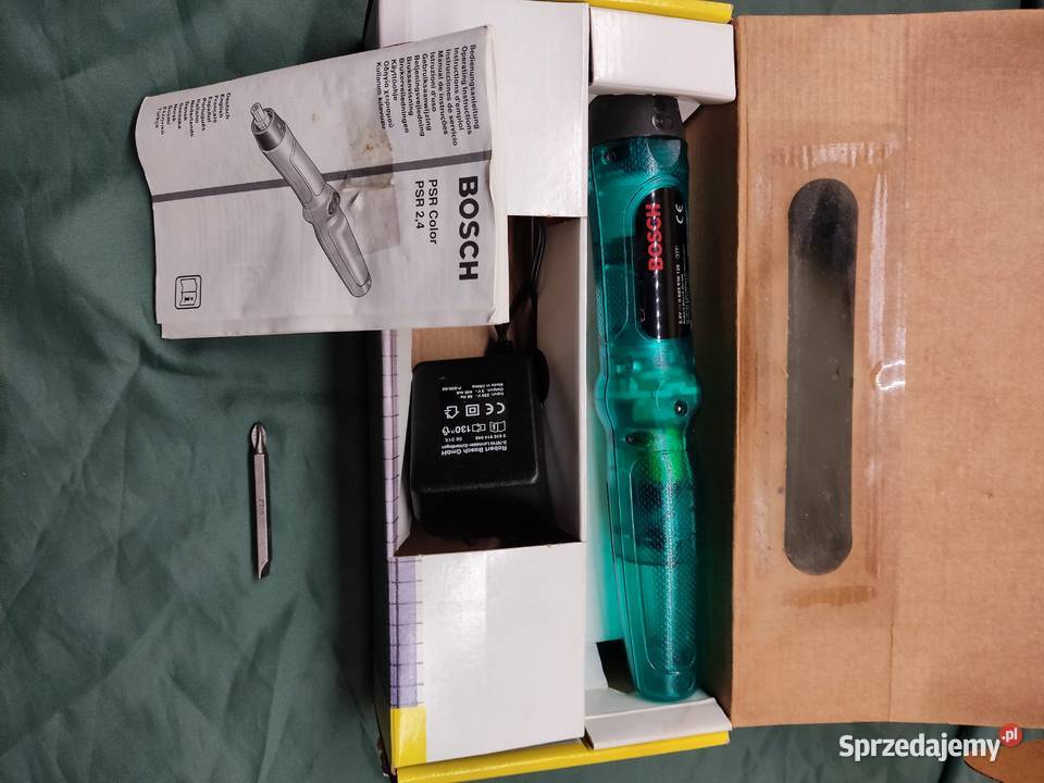 Wkrętarka akumulatorowa Bosch PSR Color Zestawy elektronarzędzi Głuchołazy
