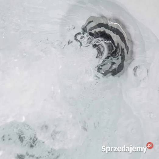 Zewnętrzna wanna z hydromasażem LED Biały JAKUZI Siedlisko