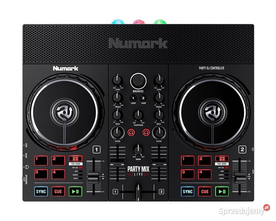 Numark Party Mix Live z Monitorami Słuchawki Poznań