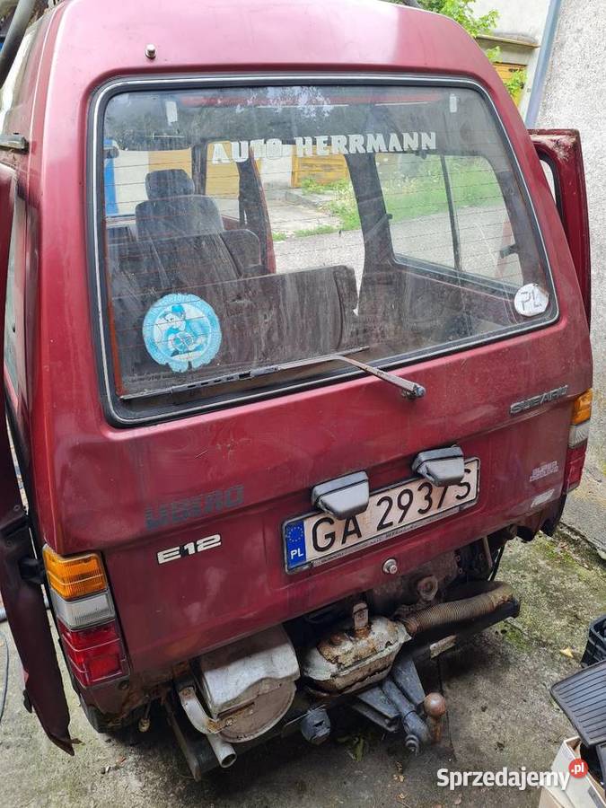 Subaru Libero 1990 e112 e series 1200 4wd sporo 1190cm3 Gdynia