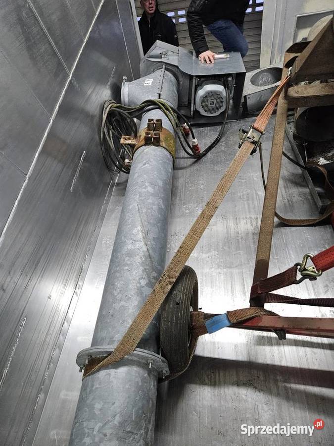 Zmijka do zboza ocynk przenosnik do zboza 9 m fi Zetor wielkopolskie Pleszew