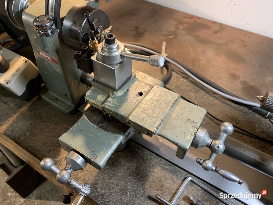 BOSCH tokarka stołowa modelarska 380V falownik Przybysławice