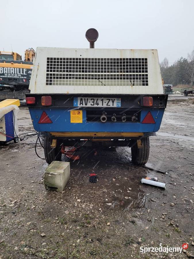 Sprężarka mobilna atlas copco mazowieckie Wyszków