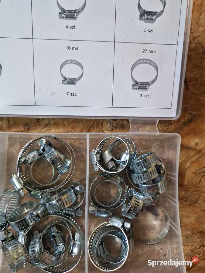 OPASKI ZACISKOWE ŚLIMAKOWE ZESTAW 40 1338 mm Głogowa