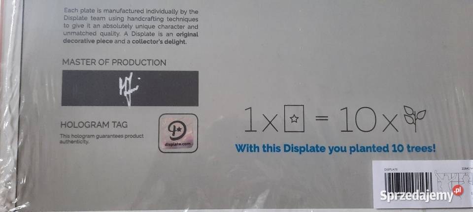 Ananas Kolekcja Tropico metalowy plakat Displate mazowieckie