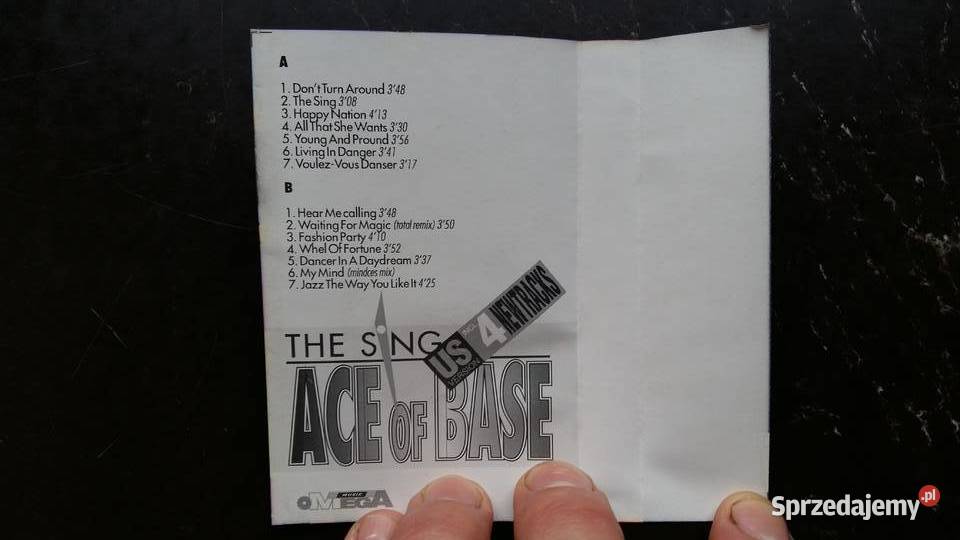 Kaseta magnetofonowa Ace of base the sing wyd podlaskie Siemiatycze