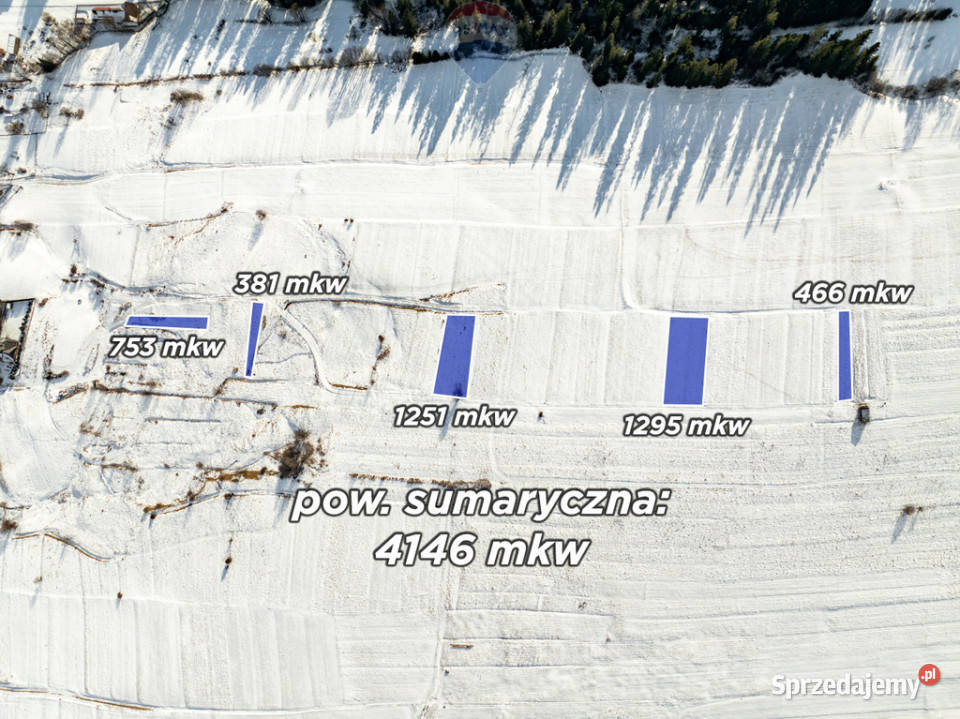 DZIAŁKI ROLNE W WITOWIE małopolskie