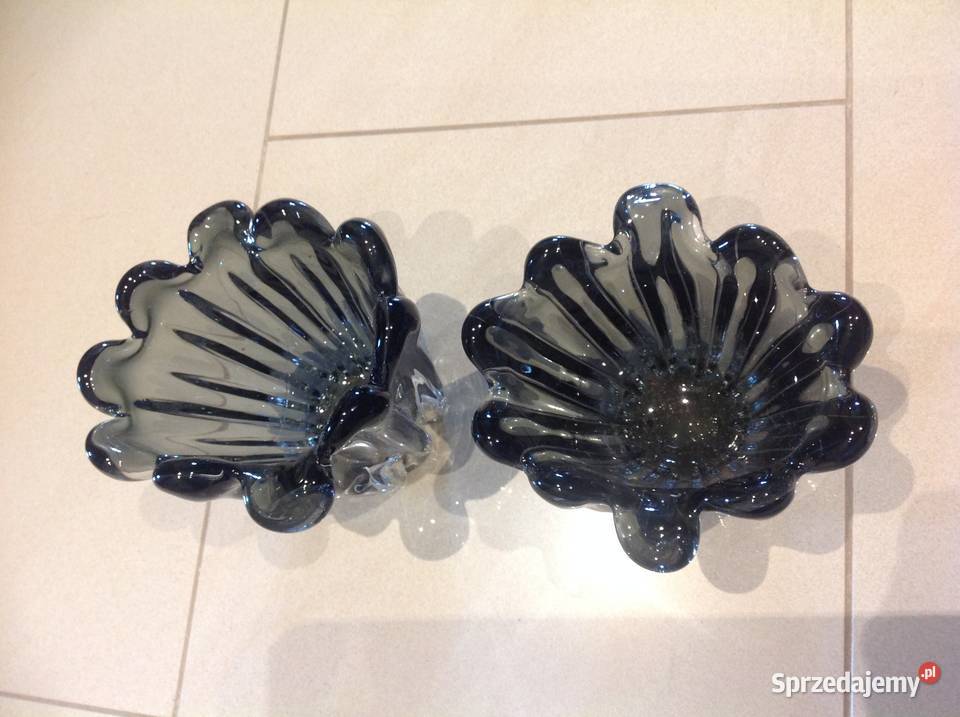 Wazon Szklany Falbanka 2 Grube Szkło