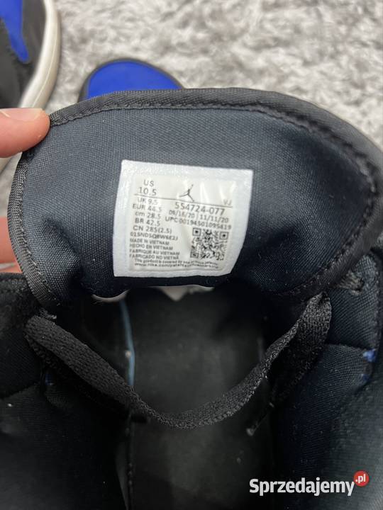 Jordan 1 mid royal blue Sportowe Częstochowa