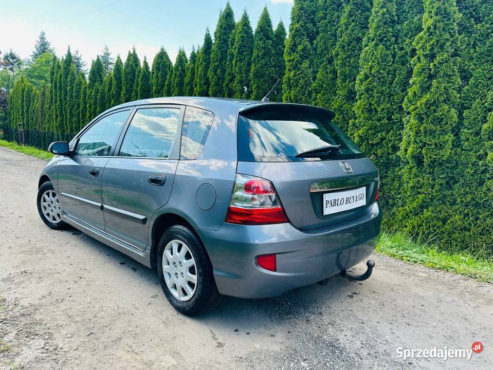 Civic VII 14 16v vtec 211 5d hak z DE Rej ABS małopolskie Kraków