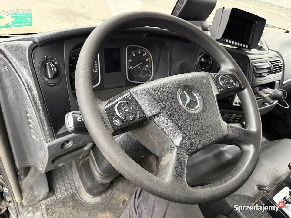 Mercedes Atego 1524 śmieciarka z wagą 14m3 NTM świętokrzyskie Nowiny