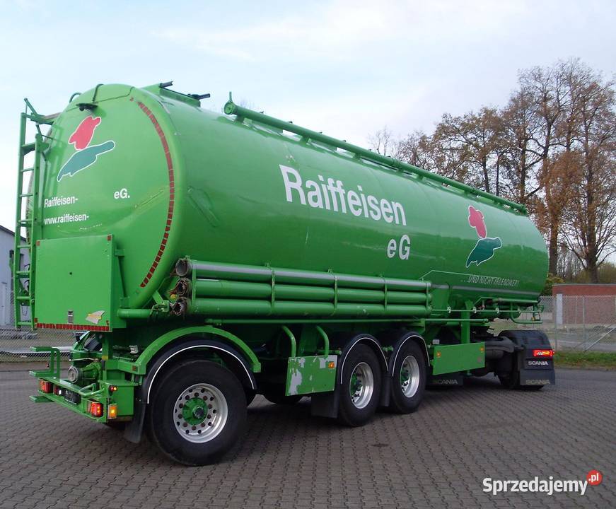 Zestaw do przewozu paszy naczepa silos cysterna Cysterny Warszawa
