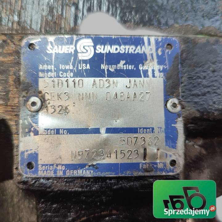 Pompa jazdy 51D110 Hydromotor Sauer Danfoss Wilkowo