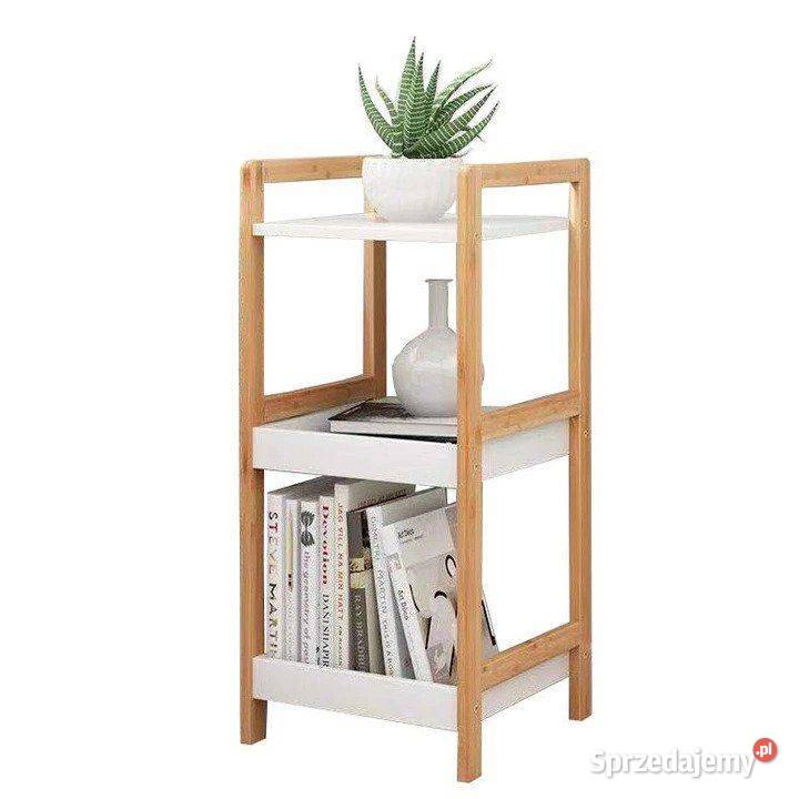 Regał szafka stoliczek nocny 3 półki bambusowy sprzedam