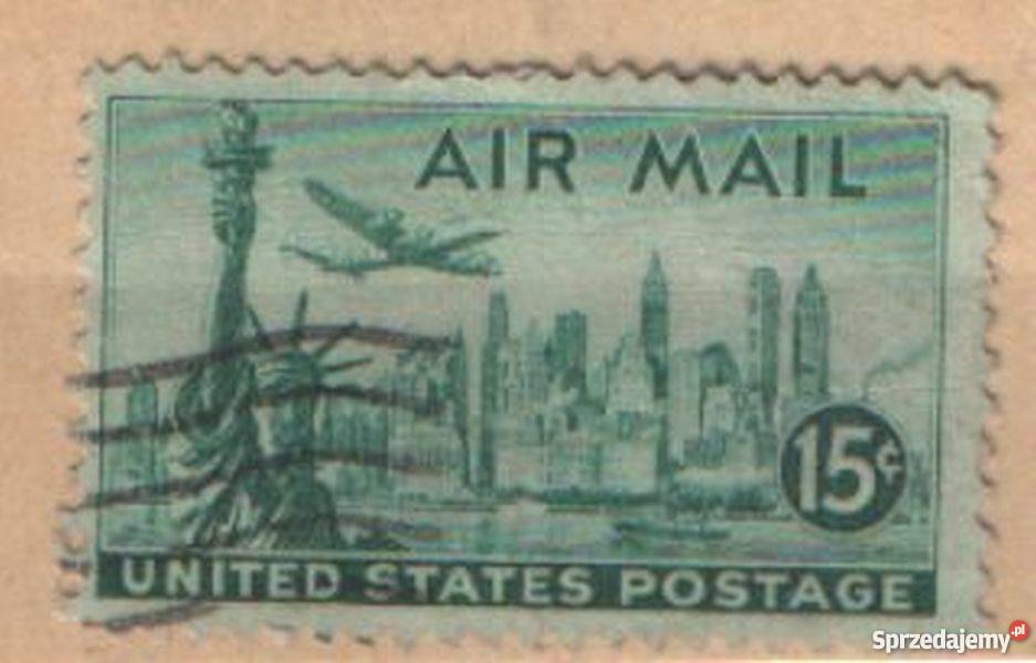 Zn USA Sn C 35 kas 1947 Poczta Lotnicza