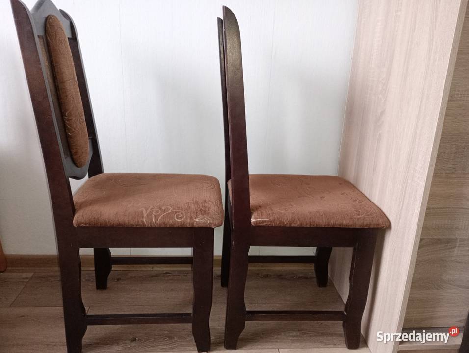 Krzesła do jadalni salonu sztuk 2 40cm Krzesła