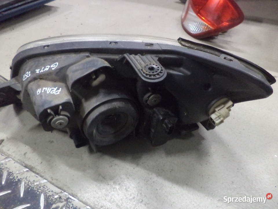 HYUNDAI GETZ 2005 REFLEKTOR LAMPA PRZOD LEWA Oświetlenie Turek