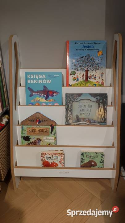 Regał na książki mini biblioteczka Montessori