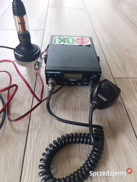 Cb Radio PRESIDENT TEDDY ANTENA PRESIDENT Dąbrowa Górnicza