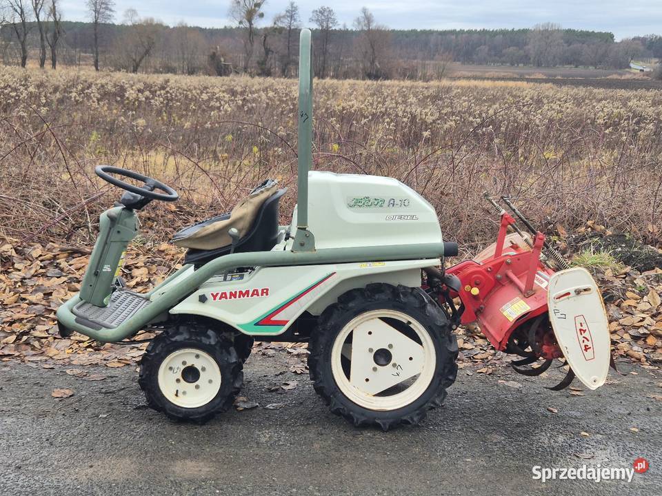 Traktorek traktor YANMAR A10D z Glebogryzarką Małuszyn sprzedam
