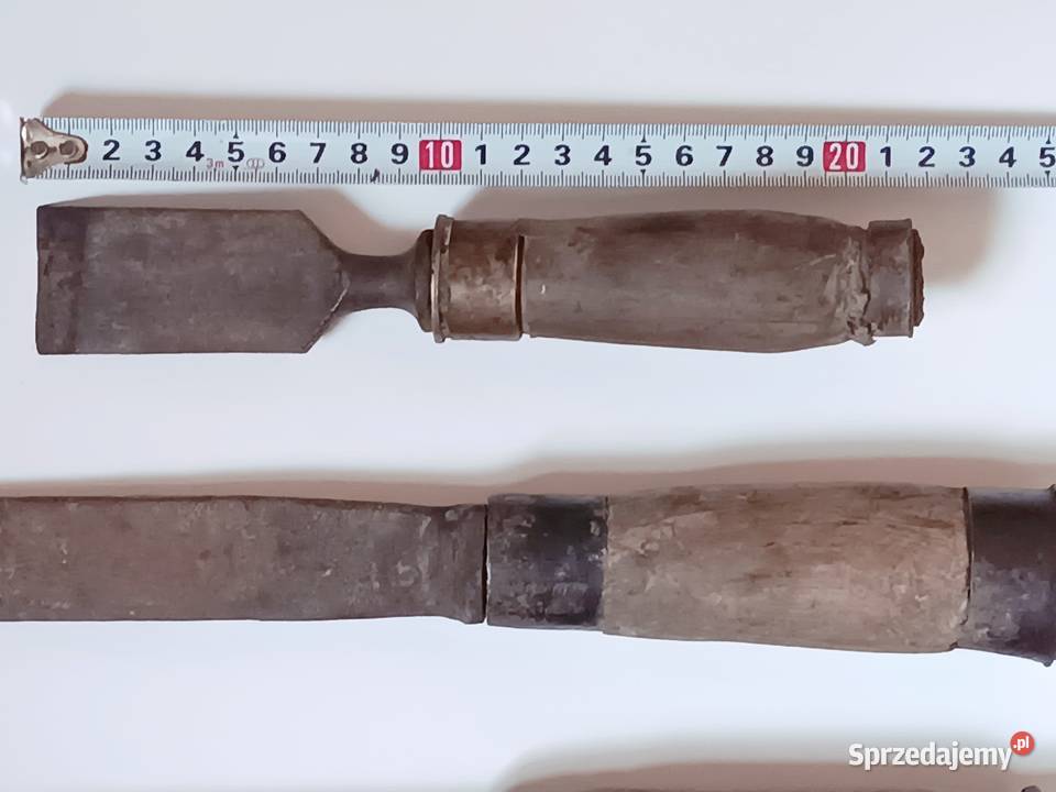 Stare dłuta stolarskie 3 Rzeszów