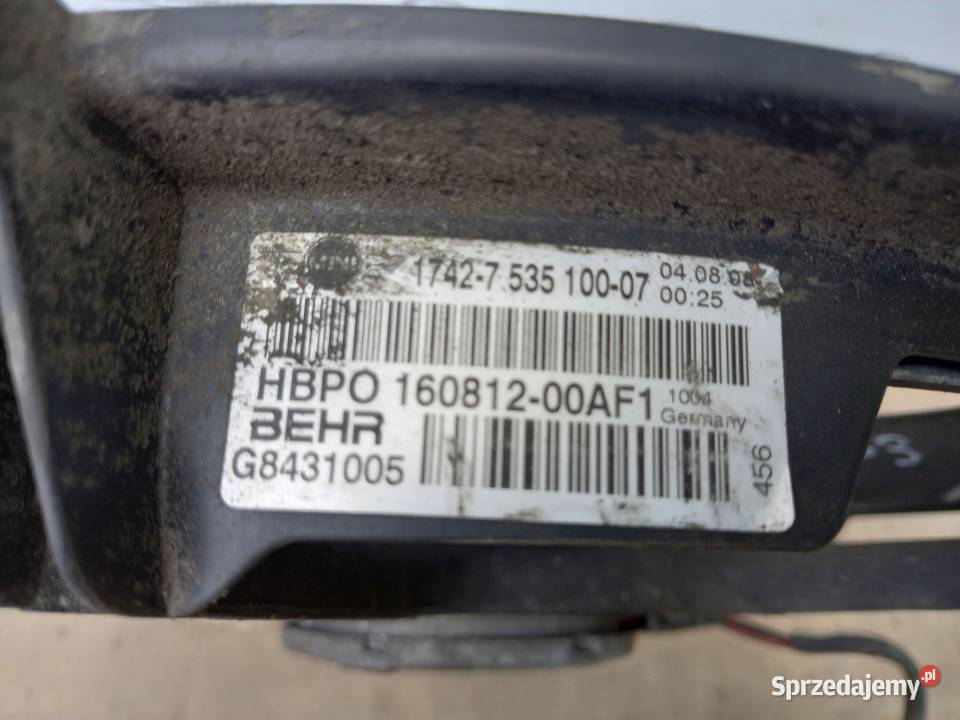 MINI CLUBMAN I 08r wentylator chłodnicy 7535100