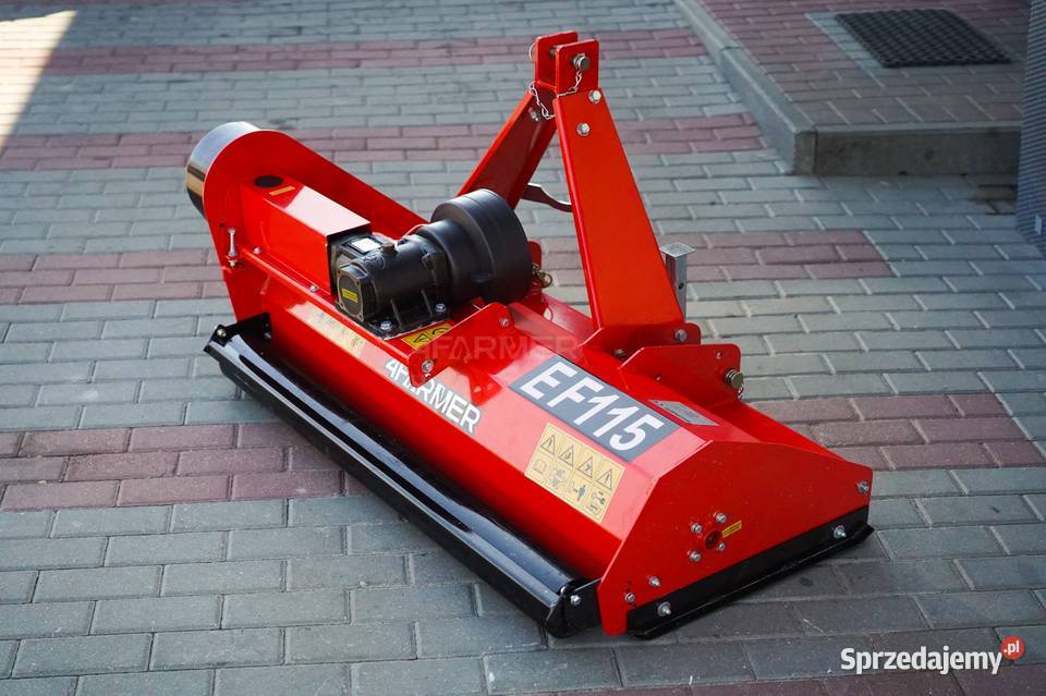 Kosiarka bijakowa EF 125 4FARMER czerwona nieuszkodzony podkarpackie