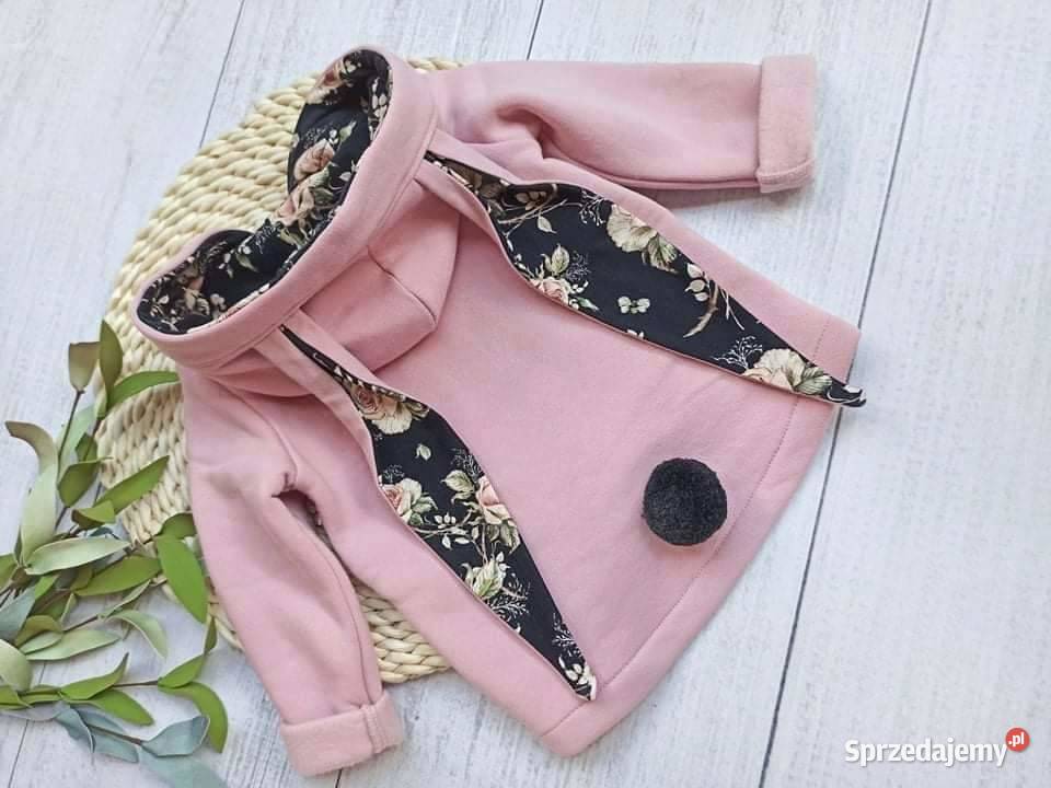 Nowa ciepla długa bluza z uszami króliczka Mysłowice