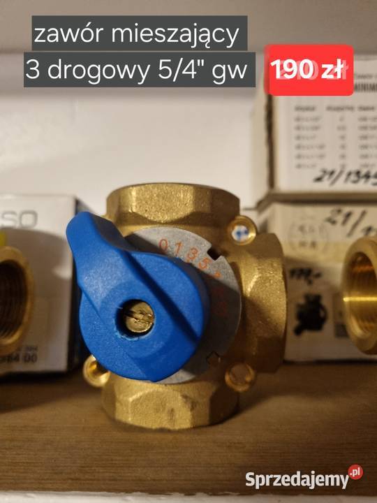 Zawory mieszające 3 i 4 drogowe Sępólno Krajeńskie