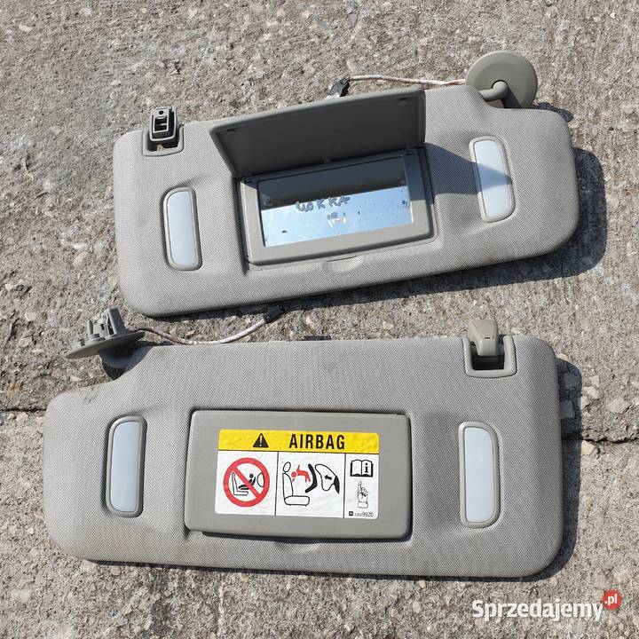 OPEL MOKKA DASZEK OSLONA SLONECZNIK LEWY PRAWY Łochowice