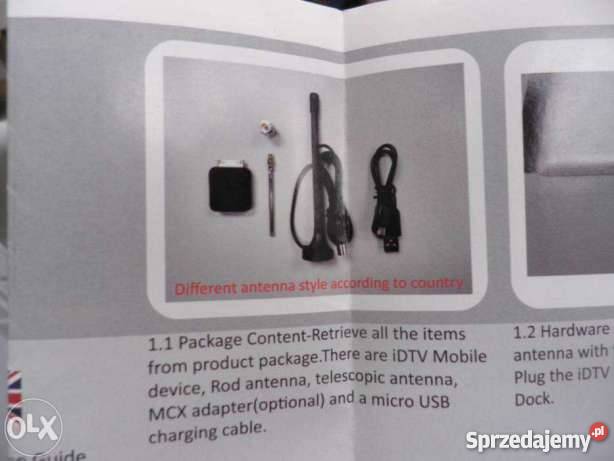 ID4 MOBILE iDiPad TV Tuner do iPAD iPHONE Jaworzno