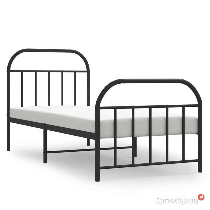 Łóżko Metalowe Rama Łóżka Ze Stelażem Do 95cm sprzedam