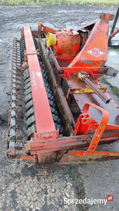 Agregat Brona Wirowa KUHN HR 300 Wał Guttler Wom nieuszkodzony Rolnictwo wielkopolskie Kowale Pańskie
