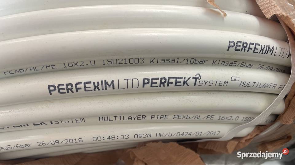 RURA PEX Al PEX 16mm x 2mm x 200m wielowarstwowa Cieszyn sprzedam