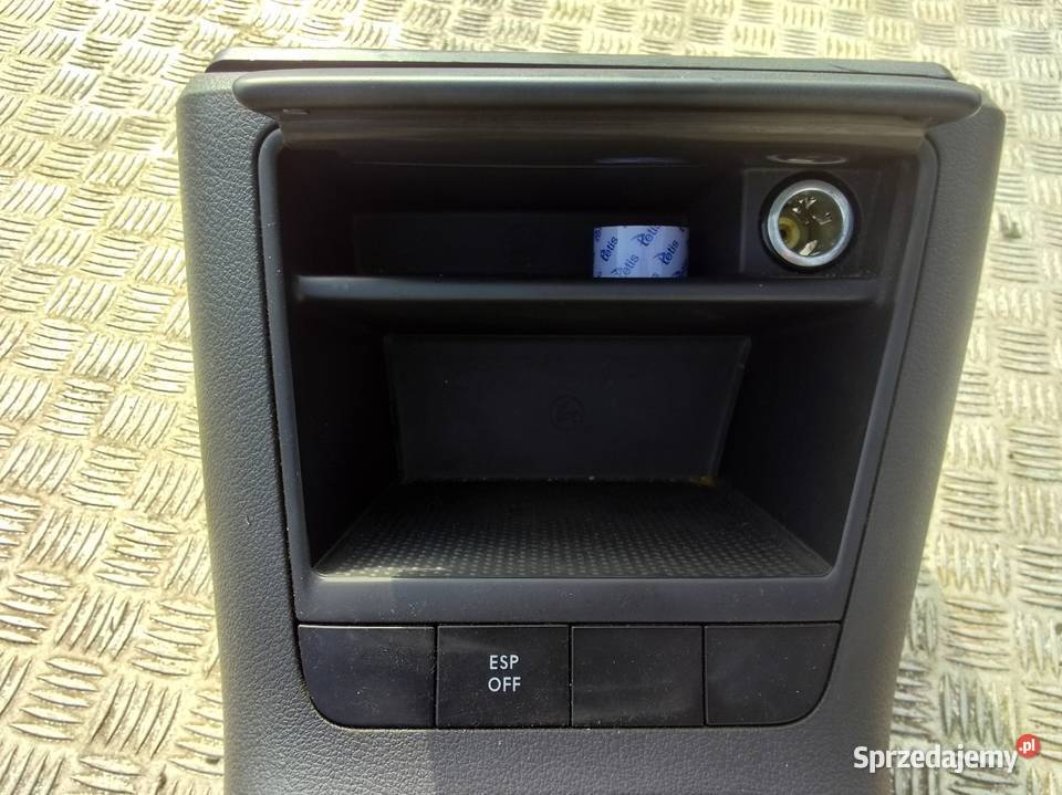 Tunel środkowy VW Golf V Plus Rok produkcji 2007 Schowki, półki