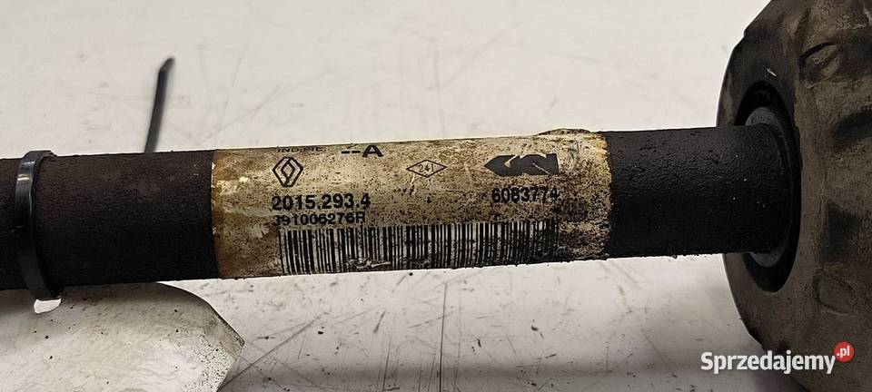 PÓŁOŚ PRAWA PRZÓD DACIA LODGY 391006276R kujawsko-pomorskie Lipno