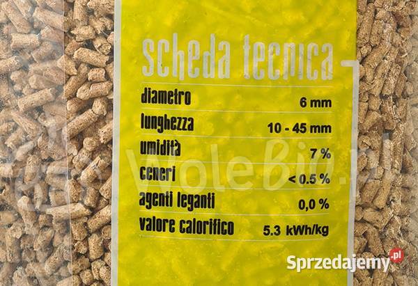Pellet drzewny Energy Gdańsk sprzedam