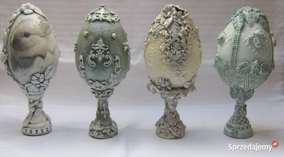 Stroik Wielkanocny Jajko Ozdobne XXL Rekodzieło Kraków sprzedam