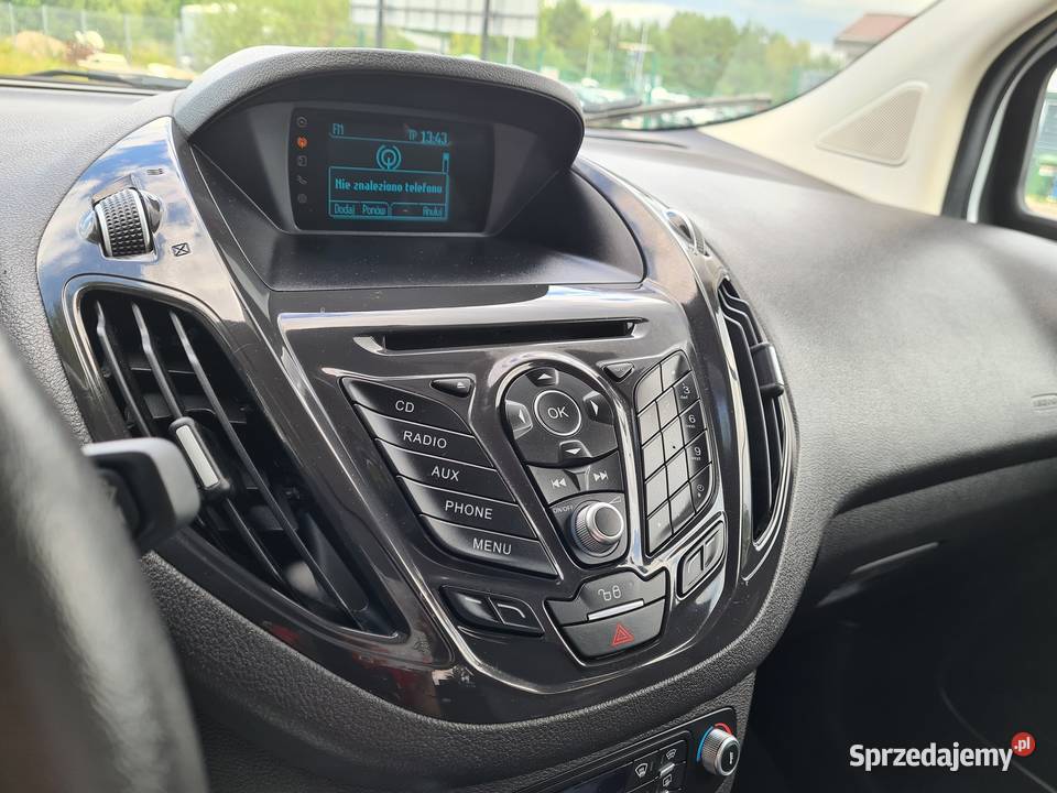 Ford Tourneo Courier benzyna EURO 6 1 właściciel autoalarm Olsztyn